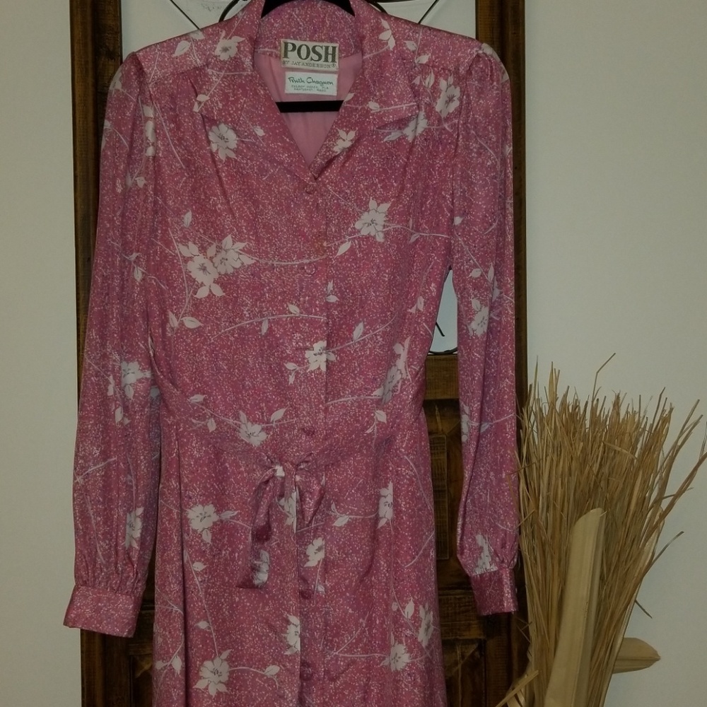 POSH VINTAGE DRESS!!!! - Picture 4 of 8